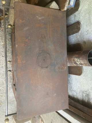 Estufa de leña hierro fundido