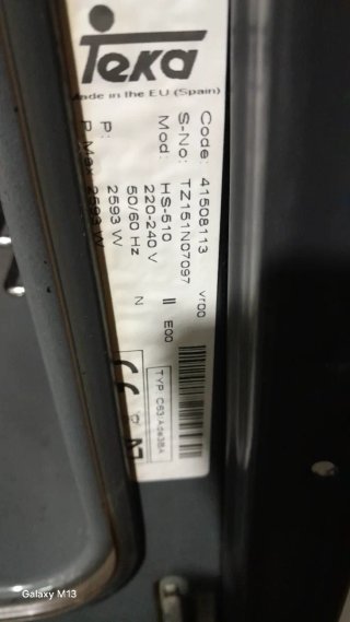 Horno Eléctrico TEKA HS-510