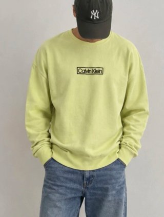 Sudadera Calvin Klein Amarilla