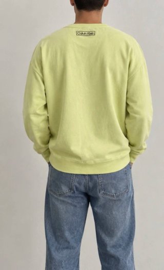 Sudadera Calvin Klein Amarilla
