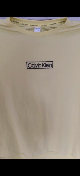 Sudadera Calvin Klein Amarilla