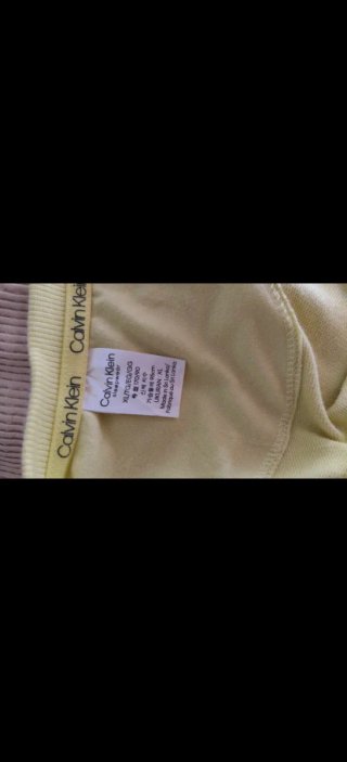 Sudadera Calvin Klein Amarilla