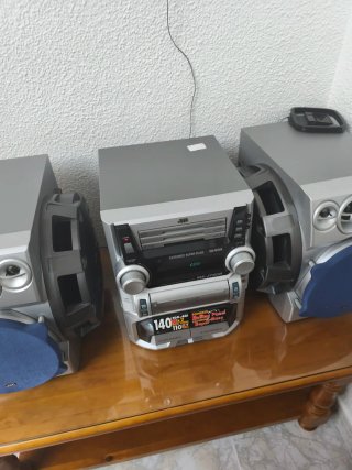 Equipo de música JVC MX-J750R