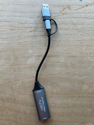 Capturadora Video HDTV 4K HDMI a USB-C