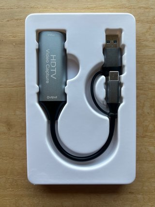 Capturadora Video HDTV 4K HDMI a USB-C