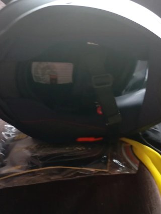 Casco Moto Unik Negro/Gris sin usar
