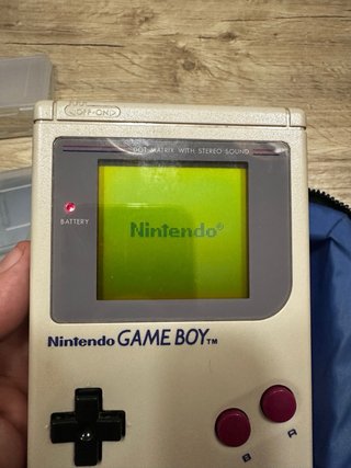 Nintendo Game Boy Clásica Beige con Bolsa