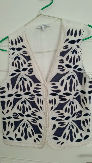 Chaleco Pedro del Hierro Azul y Blanco