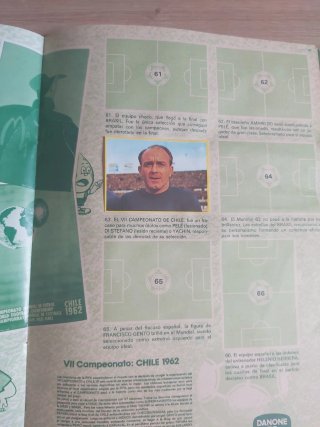 Album figurine Calcio in Azione Danone 82