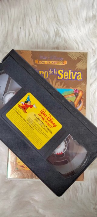 VHS El Libro de la Selva Disney