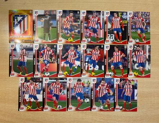 17 Cromos Atlético de Madrid Megacracks 2014-15