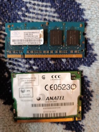 Scheda madre Dell + Memorie RAM + Scheda WiFi in vendita