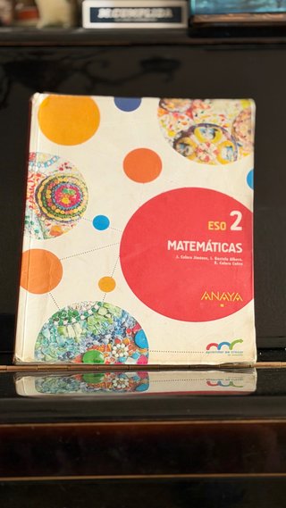 Libro de Matemáticas, 2 Eso