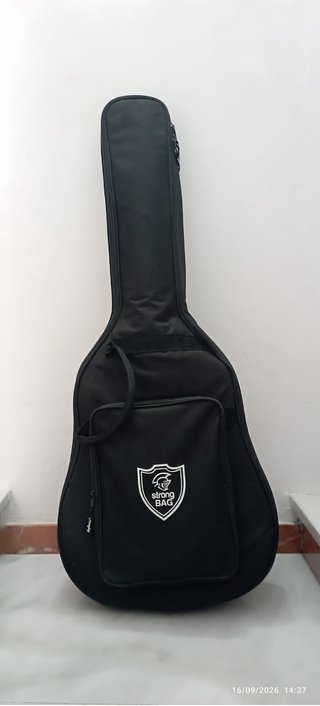 Guitarra Acústica XP Roja + Funda
