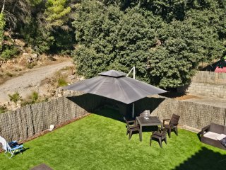 Sombrilla de jardin o terraza de aluminio 3x4