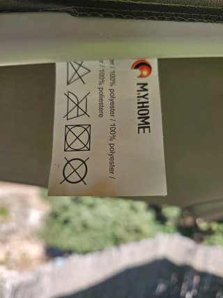 Sombrilla de jardin o terraza de aluminio 3x4