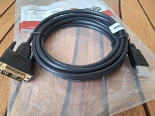 Cable HDMI a DVI Equip 3M Macho