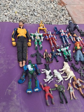 Lote figuras animales y dinosaurios