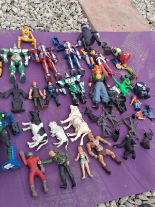 Lote figuras animales y dinosaurios