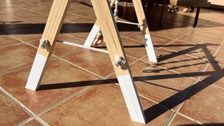 Gimnasio de madera para bebé