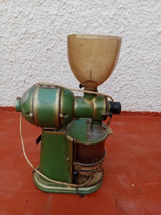Molinillo Eléctrico Antiguo Industrial