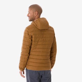 Chaqueta acolchada de senderismo hombre - MH500 marrón