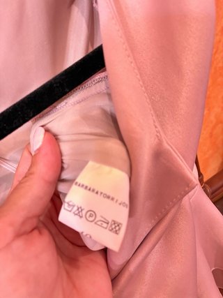 Vestido de fiesta rosa
