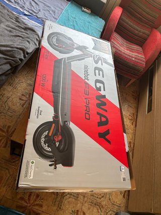 CAJA Ninebot Segway F3 Pro Patinete Eléctrico