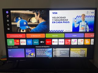 TV LG UHD 50” 4K AI-6 meses de uso-Perfecto estado