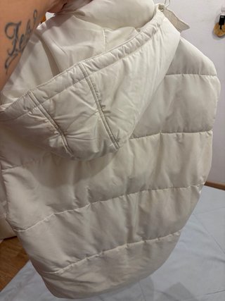 Chaleco acolchado blanco