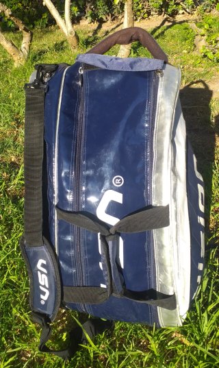 Mochila Paletero Vision Pro Azul y Plateado