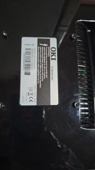 Monitor TV OKI 15 sin TDT
