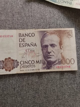 Billete 1000 pesetas 1979