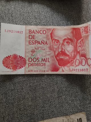 Billete 1000 pesetas 1979