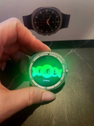 Smartwatch Liska S8 Classic blanco/Plata bisel