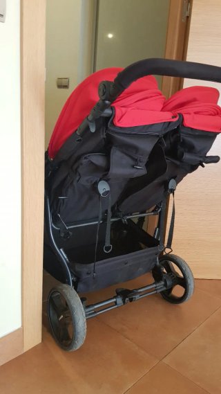 Carrito Gemelar Baby Monsters Easy Twin