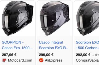 Casco Scorpion Exo-1500 Carbon Air Talla XL