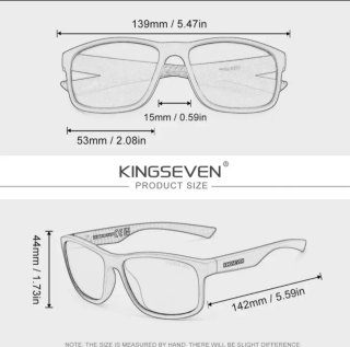 Gafas de Sol Kingseven Polarizadas Unisex+ Estuche