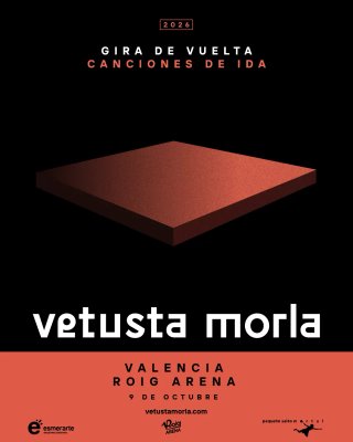 2 Póster Vetusta Morla Valencia Roig Arena pista
