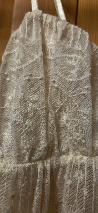 Vestido encaje Zara Talla S