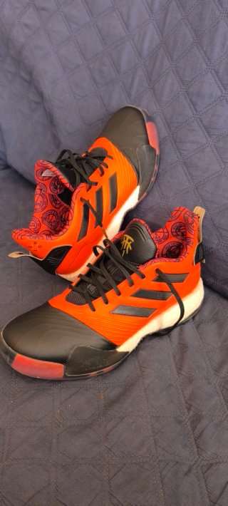 Zapatillas Adidas Mcgrady Naranja/Negro