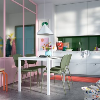 Mesa comedor Ikea VIHALS blanca