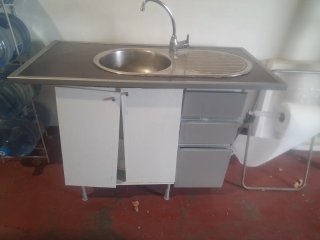 Mueble Fregadero Cocina Acero Inoxidable