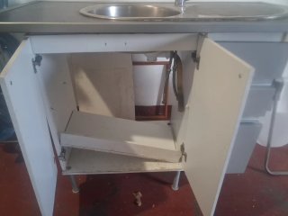 Mueble Fregadero Cocina Acero Inoxidable
