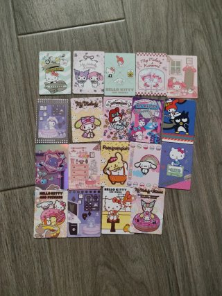 Cartas Hello Kitty y Amigos