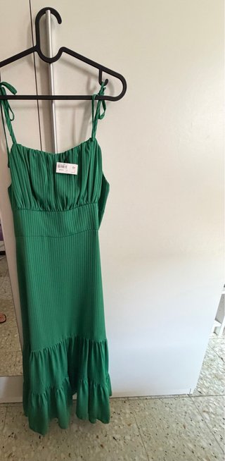 Vestido verde tirantes m