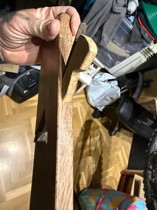 cepillo de carpintero o guillame antiguo de madera