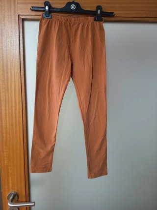 Leggings de criança laranja