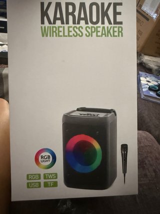 Altavoz Karaoke Stima SKA-A387 con Micrófono