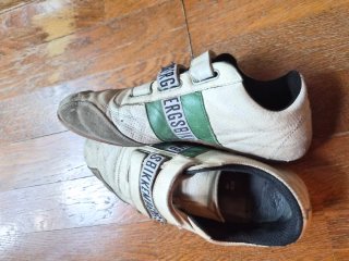 Zapatillas Dirk Bikkembergs Blancas y Verdes